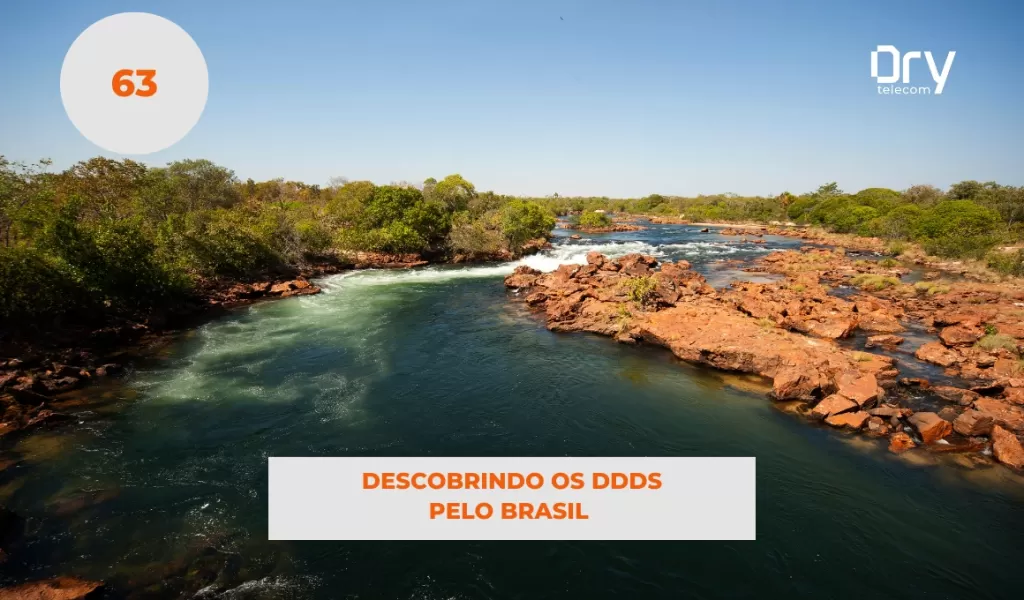 Descobrindo DDDs pelo Brasil: Tocantins